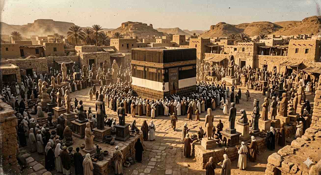 ASBABUN NUZUL SURAT AZ-ZUMAR AYAT 3: “Kami menyembah berhala hanya sebagai perantara saja”
